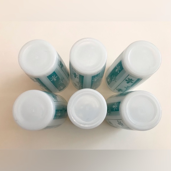 EUC Hazel Atlas Fleur De Lis 12oz High Ball Glasses Set of 6 - Picture 3 of 14